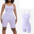thumbnail image 3 of Dealovy Bodysuit for Women Belly Control Shapewear Jumpsuits Spaghetti Strap Seamless Workout Base Layer Romper, 3 of 4