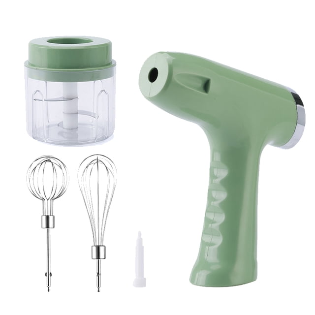 TIELUTT Hand Mixer Purpose Food Beater Automatic Milk Frother Mixer Drinks Retractable Cord Hand Mixer Kitchen Aid Hand Mixer 6 Speed Shaker Bottle Stainless Steel Elephant $10