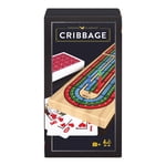 Spin Master Games, Cardinal Classics, Solid Wood Cribbage Jeu de plateau pliant, pour Familied et les âges des enfants 8 et vers le haut