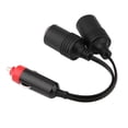 thumbnail image 2 of Car Charger Splitter,2 Way Car Charger Way Power Adapter Cigarette Lighter Splitter Exceptional Value, 2 of 8