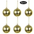 thumbnail image 1 of 6Pcs 3cm Mirror Disco Ball Hanging Party Disco Ball Party Festivals Decorations, 1 of 9