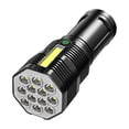 thumbnail image 2 of Dvkptbk Flashlight Petite Lampe de Poche à DEL Puissante pour l'Extérieur Rechargeable Super Lumineuse Portable Multifonction Flashlight Essentiels de Camping, 2 of 9