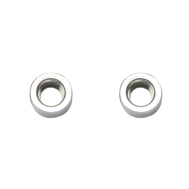 Ruiboury Stainless Steel CLS M4 M5 M6 M8 Self-Clinching Nut Galvanized Insert Rivet Press-Fit Industrial Hardware M6-0 2Set
