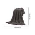 thumbnail image 3 of Dvkptbk Bath Towel Set，70*100Cm Super Soft Warm Solid Warm Micro Plush Fleece Blanket Throw Rug Sofa Bedding, 3 of 6
