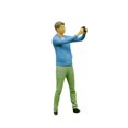 thumbnail image 1 of Xuanheng 1:64 Figure Taking Picture Scene for Micro Landscape Layout Architecture Model Male, 1 of 8