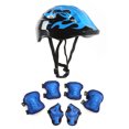 thumbnail image 1 of Kids Helmet and Knee Pad Set 7Pcs/Set Childrens Skating Protective Gear Children Kids Helmet Knee, 1 of 3