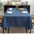 thumbnail image 4 of Wzzjkit Table Cloth Scandinavian Table Cover Napkin Waterproof Oilproof Tablecloth Table Mat Solid Color Imitation Linen Tablecloths, 4 of 6
