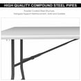 thumbnail image 4 of Costway 6' Folding Table Portable Plastic Indoor Outdoor Picnic Party Dining Camp Table, 4 of 7