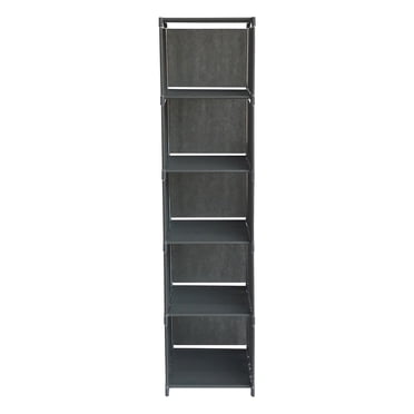 Amdohai 5 Tiers Cube Bookcase Book Shelf Multifunctional Storage Rack for Books