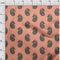 thumbnail image 2 of oneOone Cotton Flex Fabric Paisley Block Printed Craft Fabric BTY 40 Inch Wide, 2 of 4
