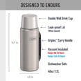 thumbnail image 2 of Bouteille Isotherme en Acier Inoxydable de 1,2 L, Série Icon de Thermos, Argentée, 2 of 5
