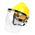 thumbnail image 2 of Masque de Soudage pour le Visage avec Visière Rabattable, Protection Supérieure, Protecteur Facial pour le Broyage, l'Exploitation Minière, l'Exploitation Forestière, Peinture, Style Durable A, 2 of 9