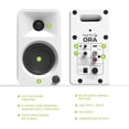thumbnail image 2 of Kanto ORAMW 100W Powered Reference Desktop Computer Speakers with Bluetooth 5.0 and USB-C Input | Bi-Amplified | 100 Hz Automatic Crossover | Reference Quality Sound | Pair | Matte White, 2 of 5