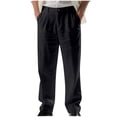 thumbnail image 2 of Ceisia Pantalon Habillé en Coton à Rayures Rétro Droit Décontracté pour Homme, Cadeau, Doux, Structuré, Mince, à Rayures, Multicolore, 2 of 9