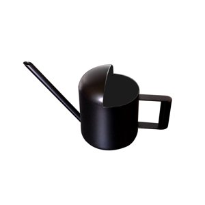 Canette d'arrosage pour les plantes de plein air 1 Canette d'arrosage en acier inoxydable Gallon - Canette d'arrosage métallique avec longue épanchement à déversement, boîte d'eau végétale parfaite pour les plantes d'extérieur et d'intérieur