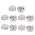 thumbnail image 1 of Unique Bargains 10Pcs 2G11-F446 AC 500V 2A H Light Socket Base Fluorescent PL Tube Lamp Holder, 1 of 1