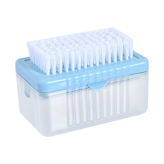 Dvkptbk Soap Cleaning Storage Multifunctional Soap Box Hand Rubbing Toilet Roller Plus Size Soap Box with Laundry Brush Home & Garden