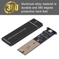 thumbnail image 4 of NVMe M.2 SSD Enclosure, 10Gbps USB 3.1 Type C, Aluminum Shell, JMS583 Chip, for  7 / 8 / 8.1 / 10 / Linux / OS X, M.2 2230 / 2242 / 2260 / 2280 SSD, UASP, 4 of 7