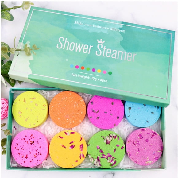 Shower Steamers - Mothers Day Gifts For Mom - 8pcs Shower Bombs For Aromatherapy And Stress Relief - Great Birthday Gifts, Unique Gift For Women