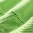 thumbnail image 5 of Milgrthf Unisexe Garçons Filles Chandails d'Automne Sport Décontracté Manches Longues Fermeture Éclair Complète Mignon Col Ras du Cou Basique Couleur Unie Chandails à Capuchon Chandail avec Poche Vert 4-5 Ans, 5 of 5