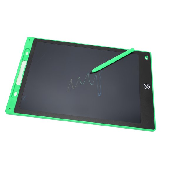 Planche à Gribouiller, Tablette d'Écriture LCD Tablettes de Dessin pour Enfants Bloc d'Écriture pour Enfants Effaçable Écran Couleur 12 Pouces Sensible à la Pression Tablette à Gribouiller Planche à Dessin avec Porte-Stylo