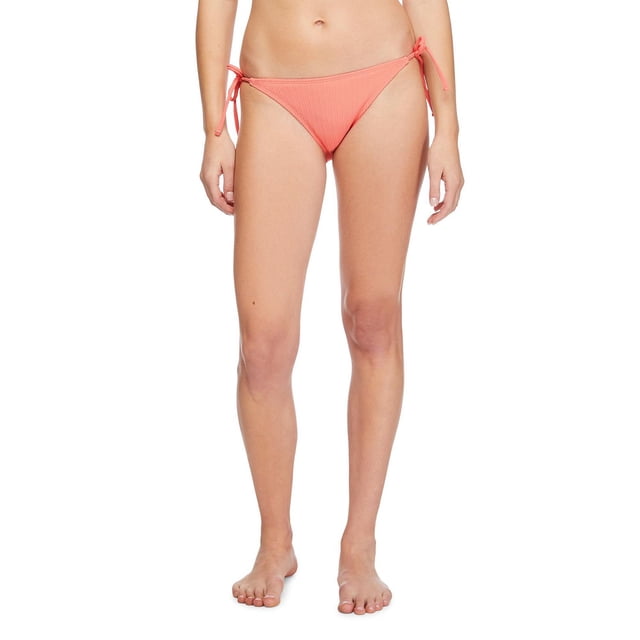 No Boundaries Women's String Bikini Bottom
