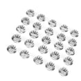 thumbnail image 3 of Flange Nut, Practical High Reliability Stainless Steel Hardware 25Pcs  For Greenhouse Supplies Accessories M6, 3 of 8