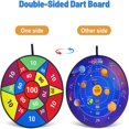 thumbnail image 3 of DEBGFS Kids Dart Board Target Toss Games  29”  12 Count, 3 of 7