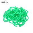 thumbnail image 3 of Unique Bargains 1.8' OD 1.4' ID Loose Leaf Rings Binder Ring, Green, 50 Pack, 3 of 6