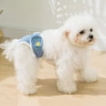 thumbnail image 2 of Female Dog Sanitary Pants  Washable Reusable Physiological Pet Diapers Shorts  Menstrual Care Pants For Small  Medium Dogs, 2 of 5