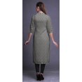 thumbnail image 4 of Bimba Kurta Longue Droite pour Femmes Coupe Régulière Tunique Kurti Décontractée Très Grande, 4 of 6
