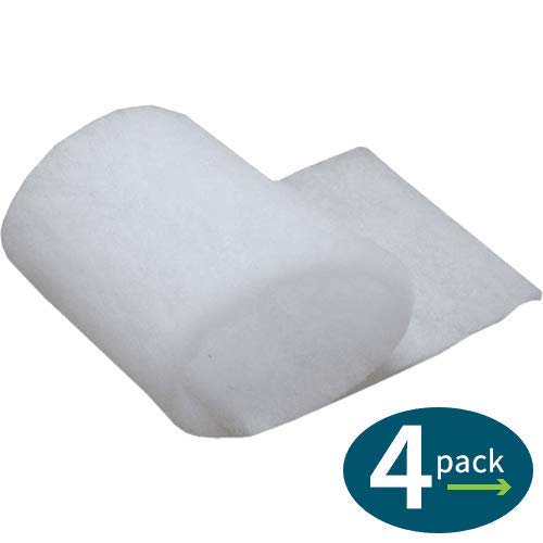 Allerair Airmed 1 Pré-Filtres, Lot de 4, Comprenant des Pré-Filtres en poly de Rechange Conçus pour l'Aspiration depuis l'Extérieur de l'Unité. Élimine 99,97 % des Particules Aériennes Aussi Petites Que 0,3 Micron, Améliorant la purification de l'Air. Comprend Quatre Filtres Blancs Convenant aux Purificateurs d'Air HEPA.