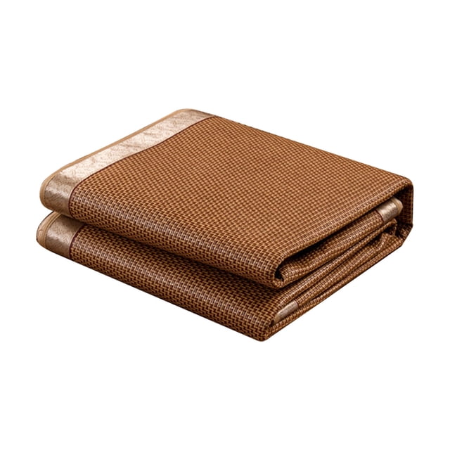 EGNMCR Kitchen Gadgets, Kitchen Accessories Summer Sleeping Mat, Foldable Rattan Summer Sleeping Mat, Cool Mat For Cooler Bed In Home School Dormitories. (1.5X2m) Cool Mattress