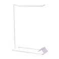 thumbnail image 4 of Yinanstore Jewelry Organizer Display Stand Earrings Display Stand Metal Jewelry Storage Rack for Rings Glasses Hairband Photography Shop 1 Row White, 4 of 8