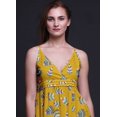 thumbnail image 4 of Bimba Robe Longue d'Été Sans Manches à Imprimé Teinture sur Nœuds Décontractée Maxi de Plage pour Femmes - X-Grand, 4 of 6