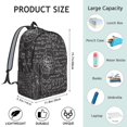 thumbnail image 3 of Scientific Formula School Backpack, Experiment Design, Biology Student School Bag, Science Classroom Travel Daypack, 3 of 5