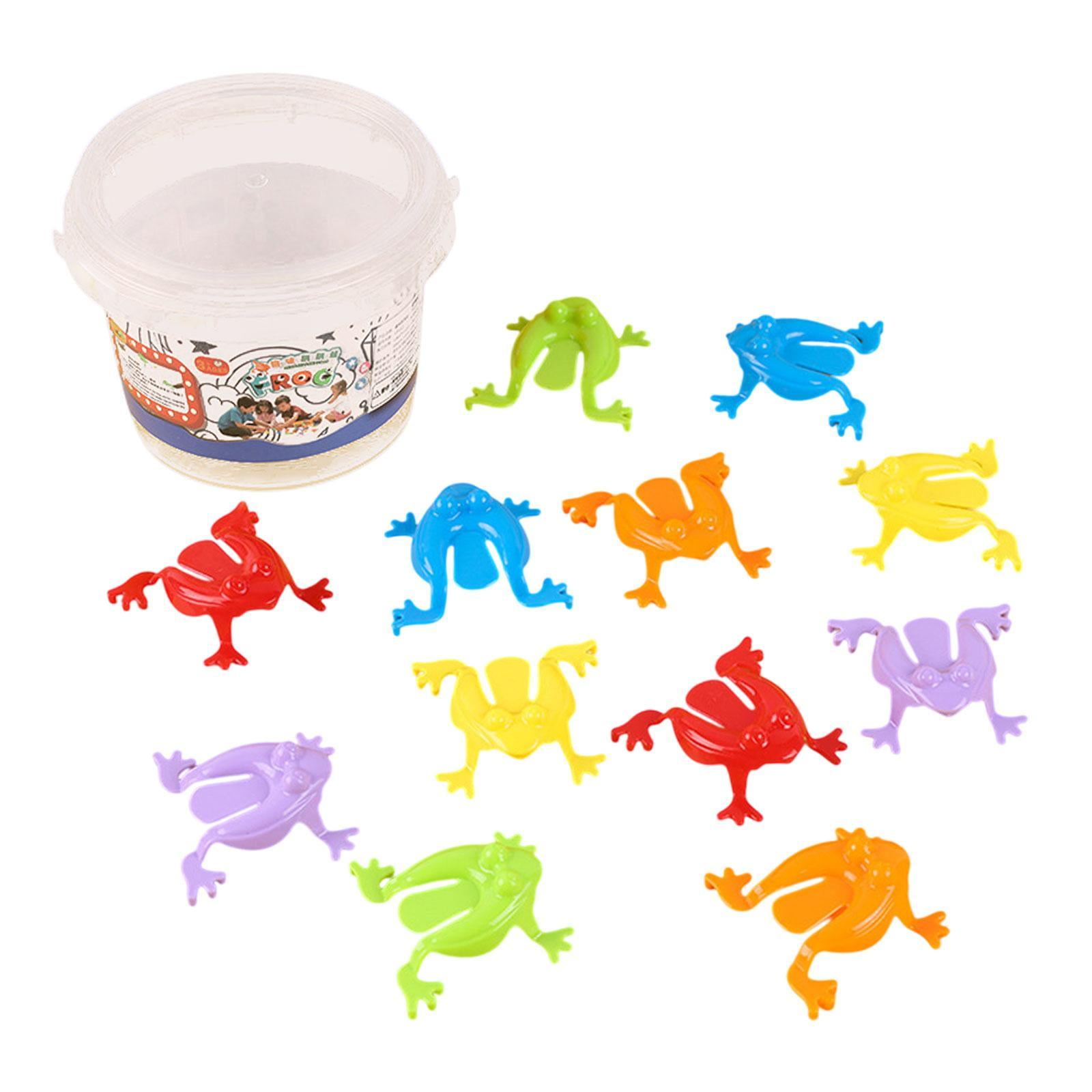 Milaget Assorted Colors Jumping Passover Frogs Funny Bouncing Frog