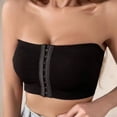 thumbnail image 4 of Yuyuzo Strapless Bras for Women Front Closure Wireless Full Coverage Push up Seamless Everyday Bras, 4 of 5