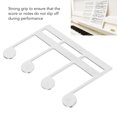 thumbnail image 3 of Metal Music Book Clip,Sheet Music Holders For Piano, Keyboard, Stands, And Books, 3 of 8