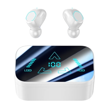 Meitianfacai Earbuds, Headphones HiFi Stereo, 5H Playtime in-Ear Earbud, 2024 5.3 Earbuds with LED Power Display, IP7 Waterproof Earphones Sport Headset