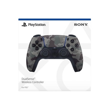 PlayStation DualSense Wireless controller - gray camo