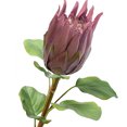 thumbnail image 1 of Coofit Artificial Flower Lifelike Protea Flower Arrangement Vase Flower for Wedding, 1 of 6