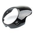 thumbnail image 1 of jinwen 7" Carénage de Phare de Moto Noir Rétro Accessoires de Course Lisse, 1 of 9