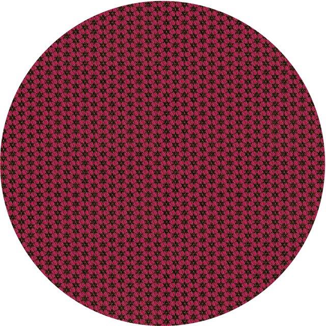 Ahgly Company Tapis d'Intérieur Lavable en Machine Carré Rouge Cramoisi, 3 Pieds Carré
