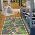 thumbnail image 3 of Lutabuo Children Play Large Area Rugs Rectangular City Roads Carpet for Playroom Bedroom, 3 of 9