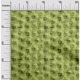 thumbnail image 2 of oneOone Rayon Lime Green Fabric Abstracts Sewing Material Print Fabric By The Yard 56 Inch Wide, 2 of 5