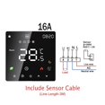 thumbnail image 2 of Tuya Smart Thermostat Electric Floor Heating TRV Water Gas Boiler Temperature Voice Remote Controller ,Save Energy, 2 of 6