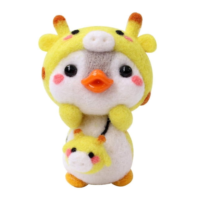 GUOOL Cartoon Penguin ing ing Wool Needleswork DIY - Giraffe