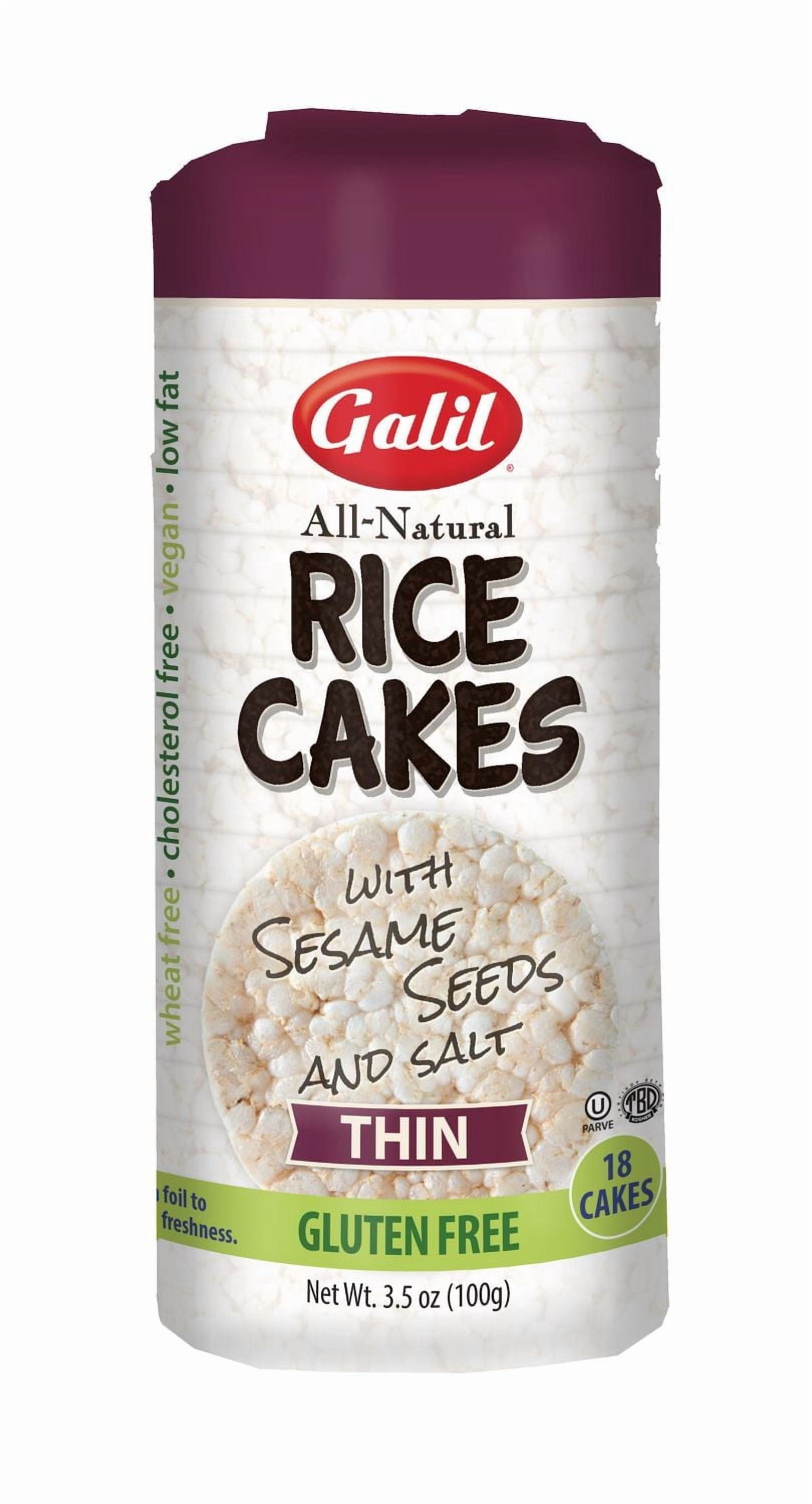 Galil Gâteaux De Riz Minces Avec Sésame Et Sel 100