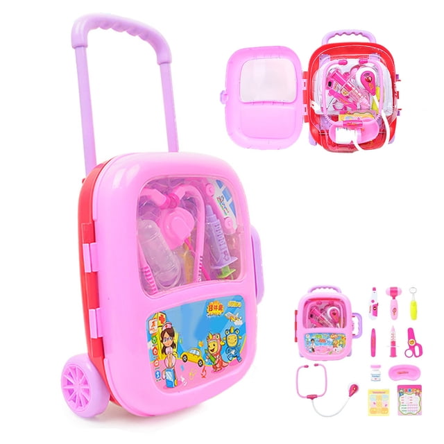 Trousse Médicale Jouet Trousse de Jeu Médicale Interactive Jouet Trousse de Médecin Ensemble de Jeu de Médecin